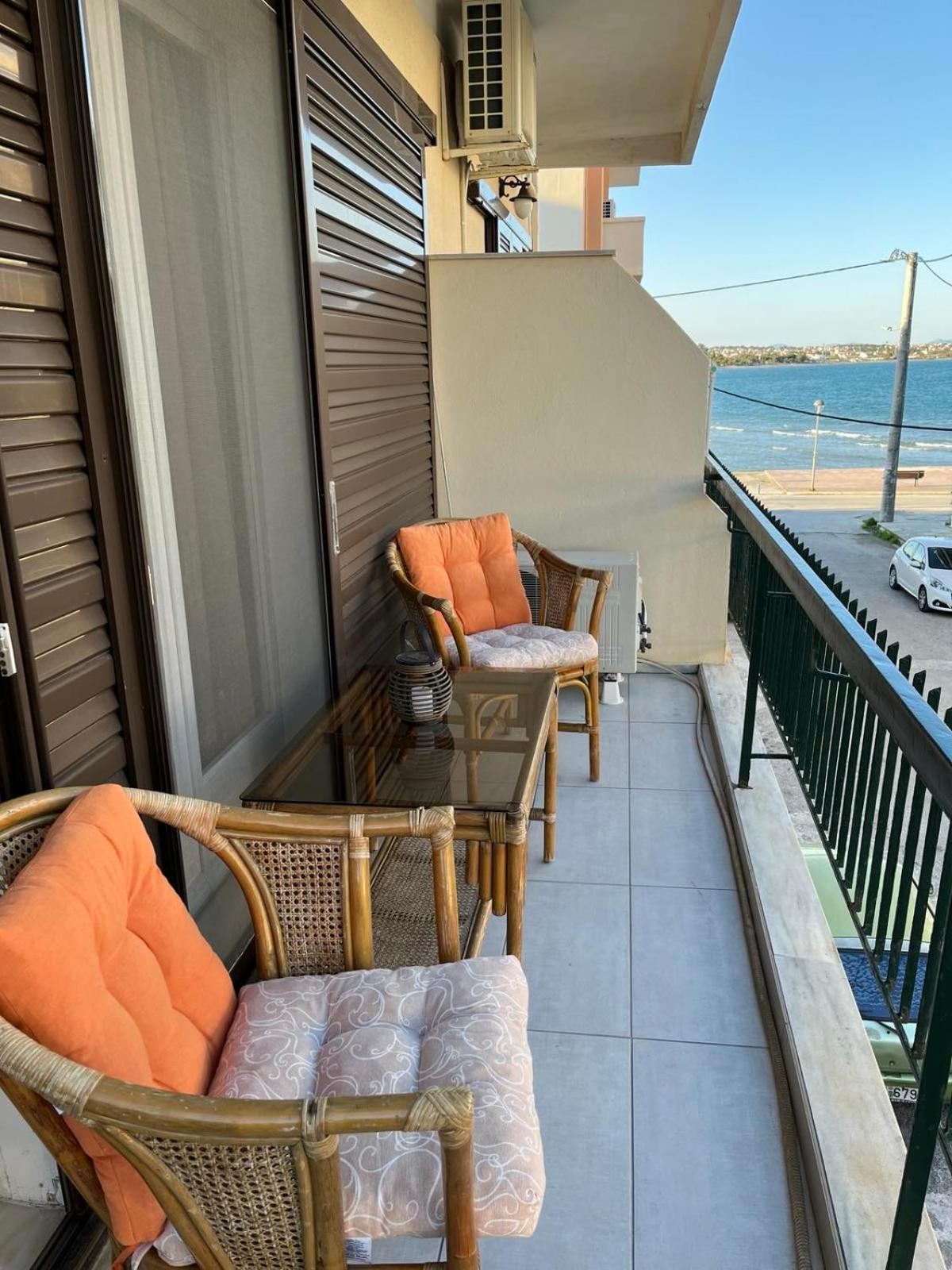 Sea View Apartments Near Athens Airport Artemida  Bagian luar foto