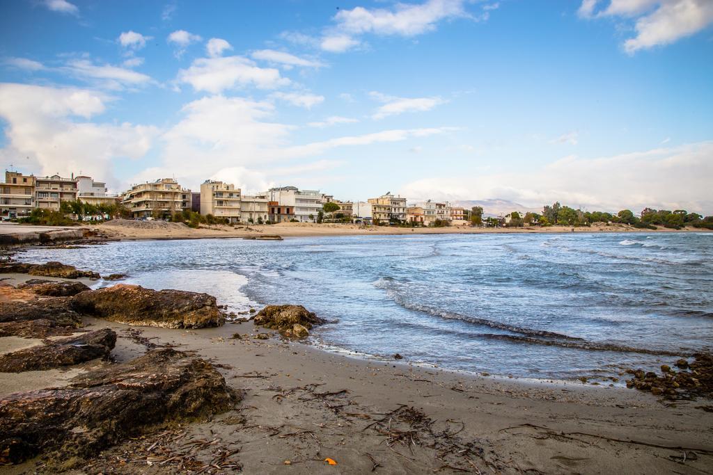 Sea View Apartments Near Athens Airport Artemida  Bagian luar foto